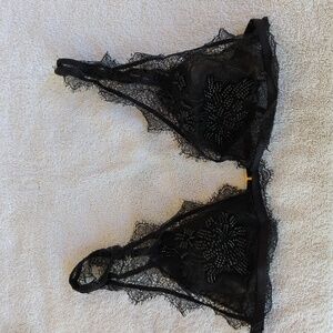 Victoria's Secret Black Lace Bralette